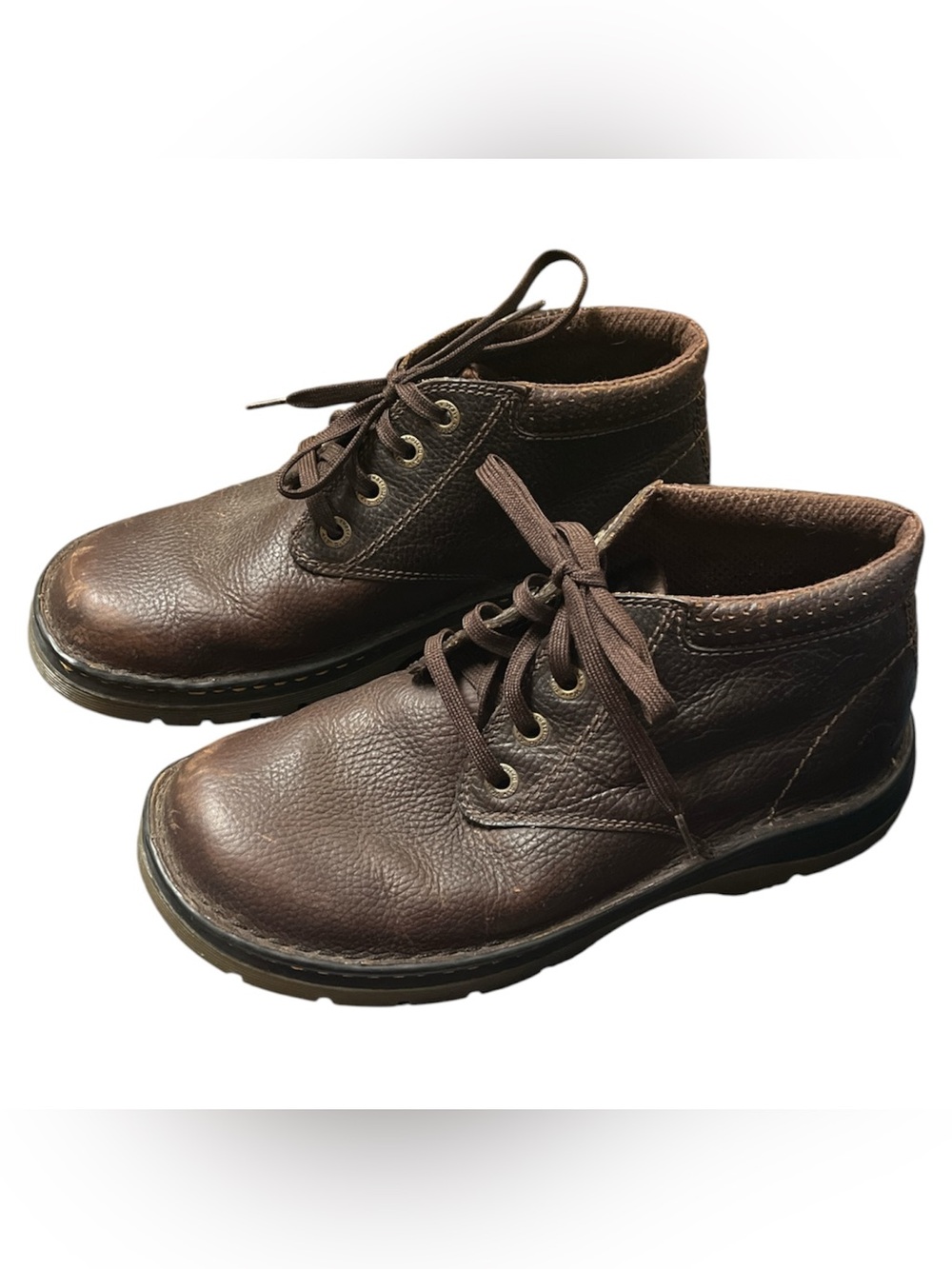 Dr. Martens RICO Brown Leather Chukka Boots. SIZE- MEN’S:8 WOMEN’S:9